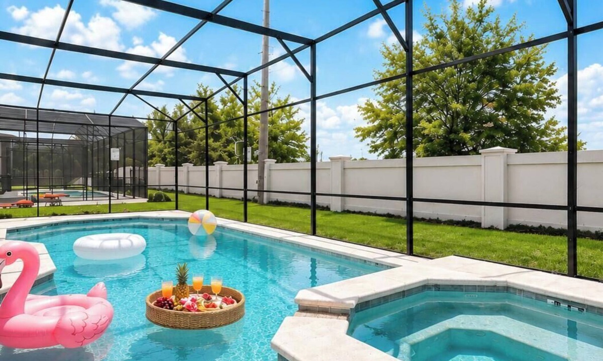 Kissimmee House | 10BR Resort Villa, 8 Bath, Sleeps 22, Pool, Near Disney