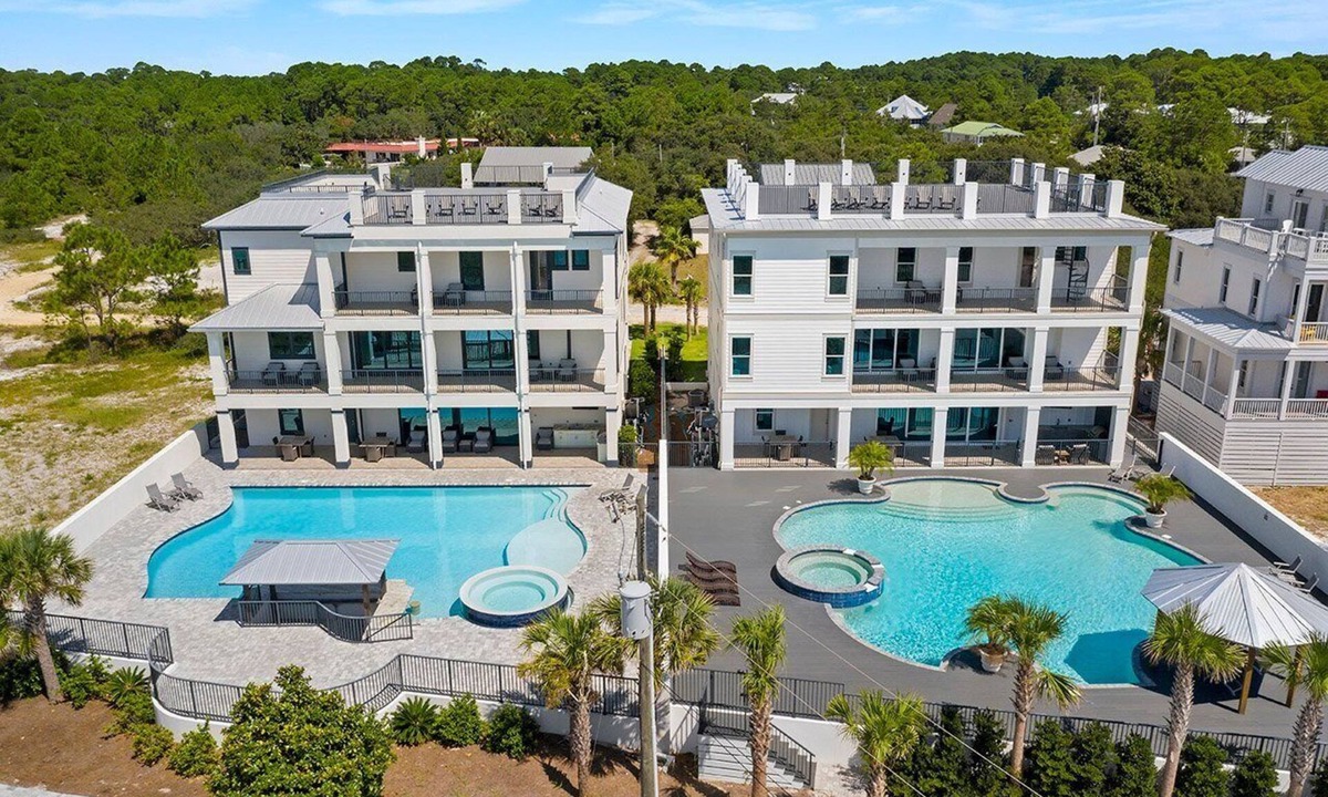 Dune Allen Beach House | 30A Retreat - 2 Homes, Gulf Views, Great for Large Groups!