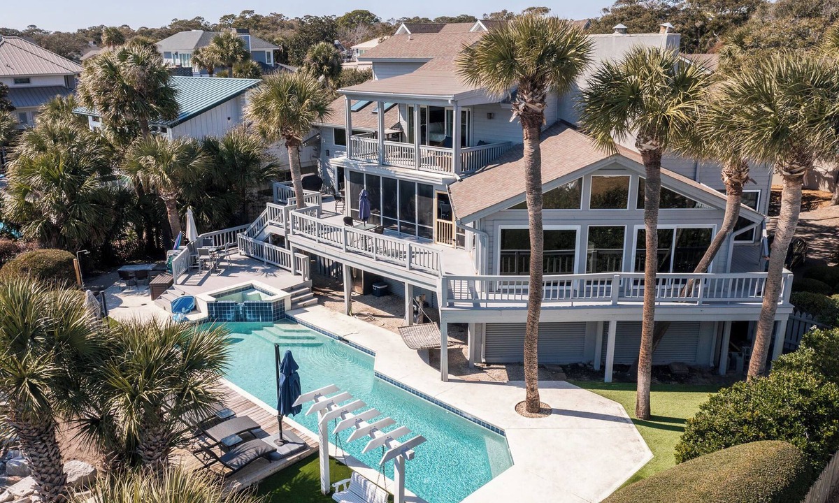 North Forest Beach House | 8 Wanderer - Oceanfront Home off North Forest w/pool & hot tub. Dog Friendly!