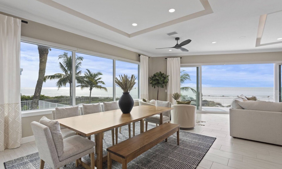 Redington Shores House | BEACHFRONT LUXURY MANSION - Sandbar Shores - Elite New Construction Home