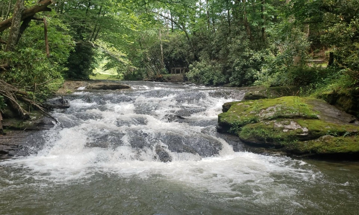 Scaly Mountain House | Bear Gone Fishing- Cool Down in the Creek! Mins to Highlands