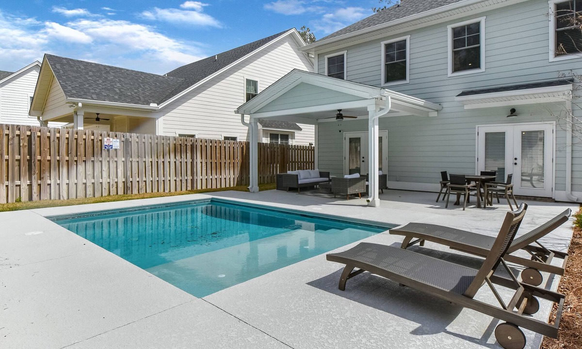 Saint Simons Heights House | Beautiful 4 bedroom home with a pool!