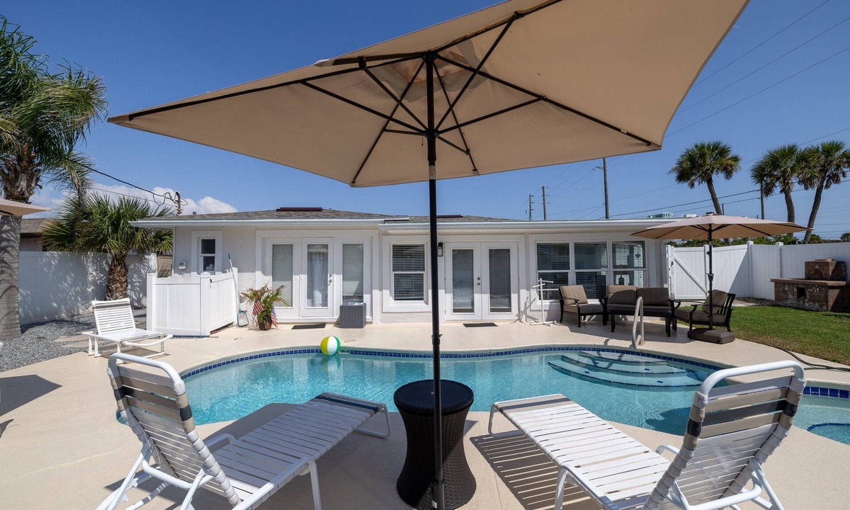 Smyrna Dunes House | Beautiful Heated Pool Home, Steps to the beach, Restaurants, and Tiki bar