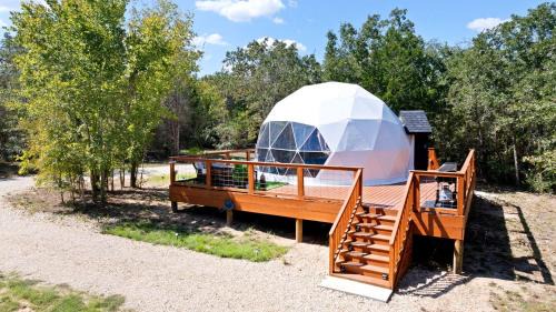 Paige Other | Beautiful Lofted Dome with Cozy Deck and Charming Design in Elgin, Texas