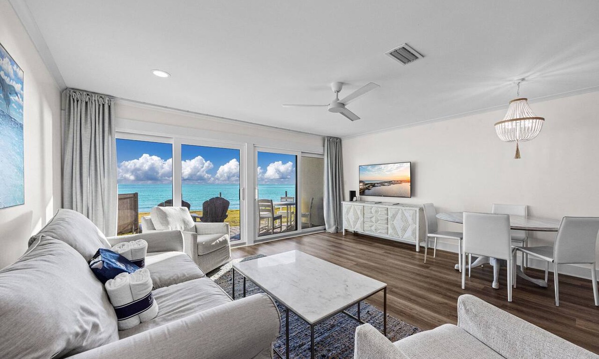 Santa Rosa Beach Condo | Blue Mountain Villas 12 - Gulf Front, Blue Mtn. Beach, 30A!, Prime Location!