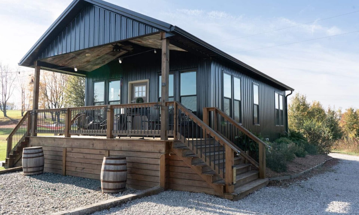 Lawrenceburg Cottage | Bourbon Barrel Cottages #2 on Ky. Bourbon Trail