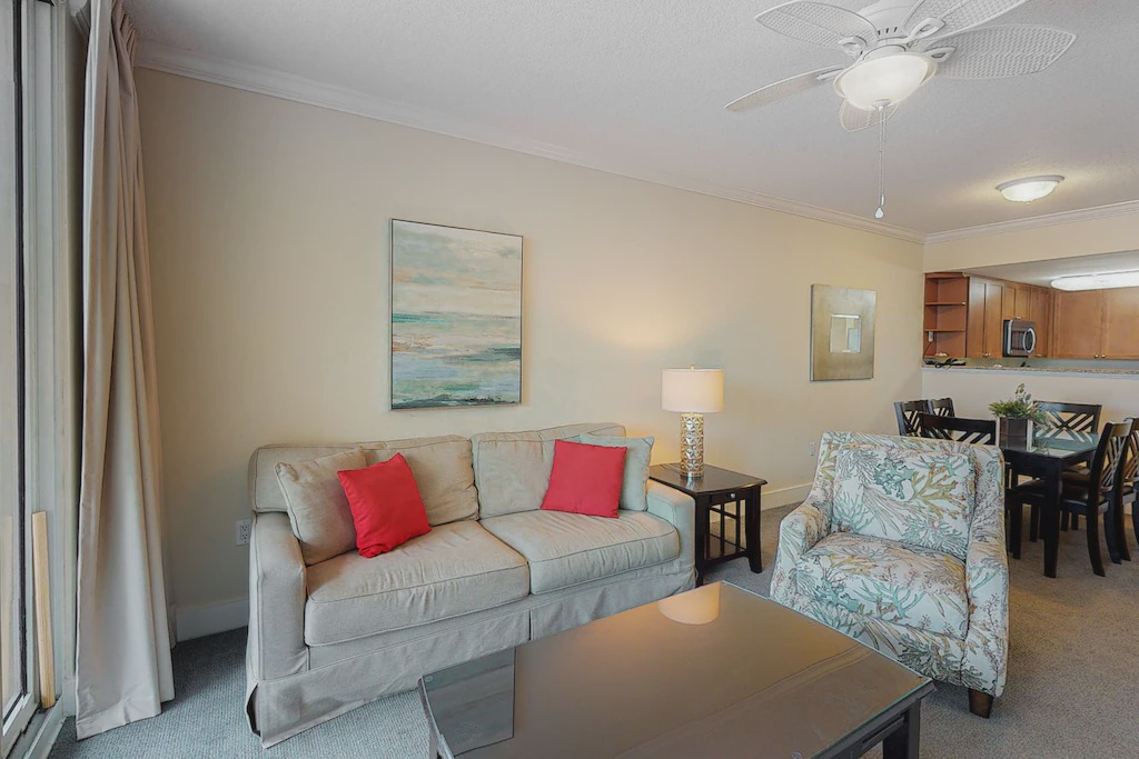 Fort Walton Beach Condo | Bright & Spacious Condo On Okaloosa Island! Waterfall, Lazy River