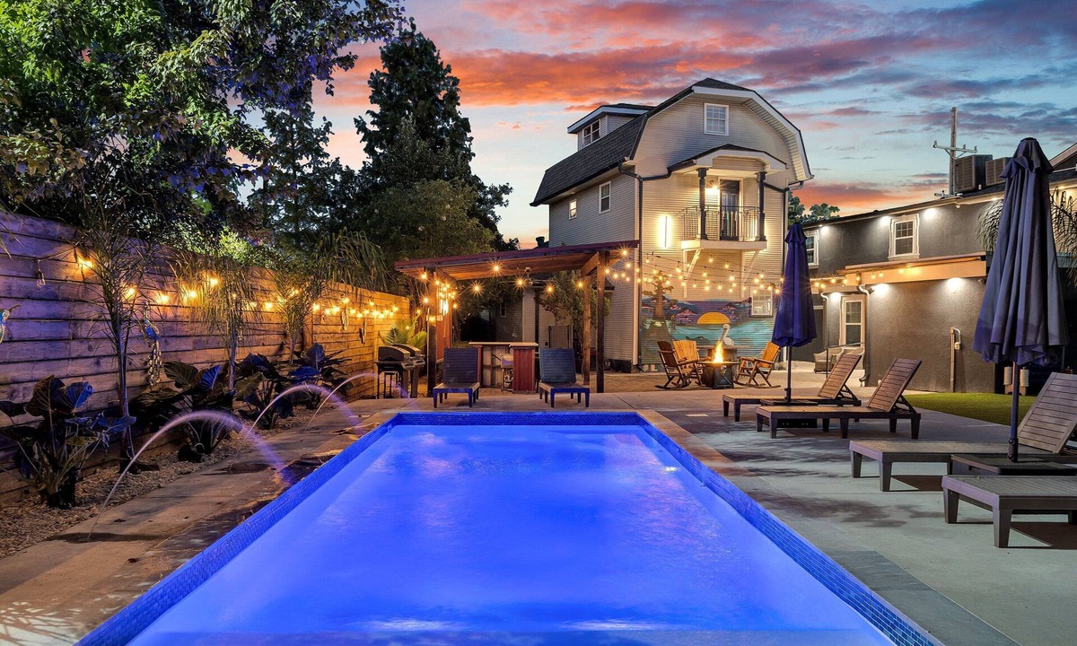 Mid-City House | Cosmopolitan Luxury in NOLA: 4BR, 3BA Mid-City Suite - Minutes from Downtown w/Pool and hot tub