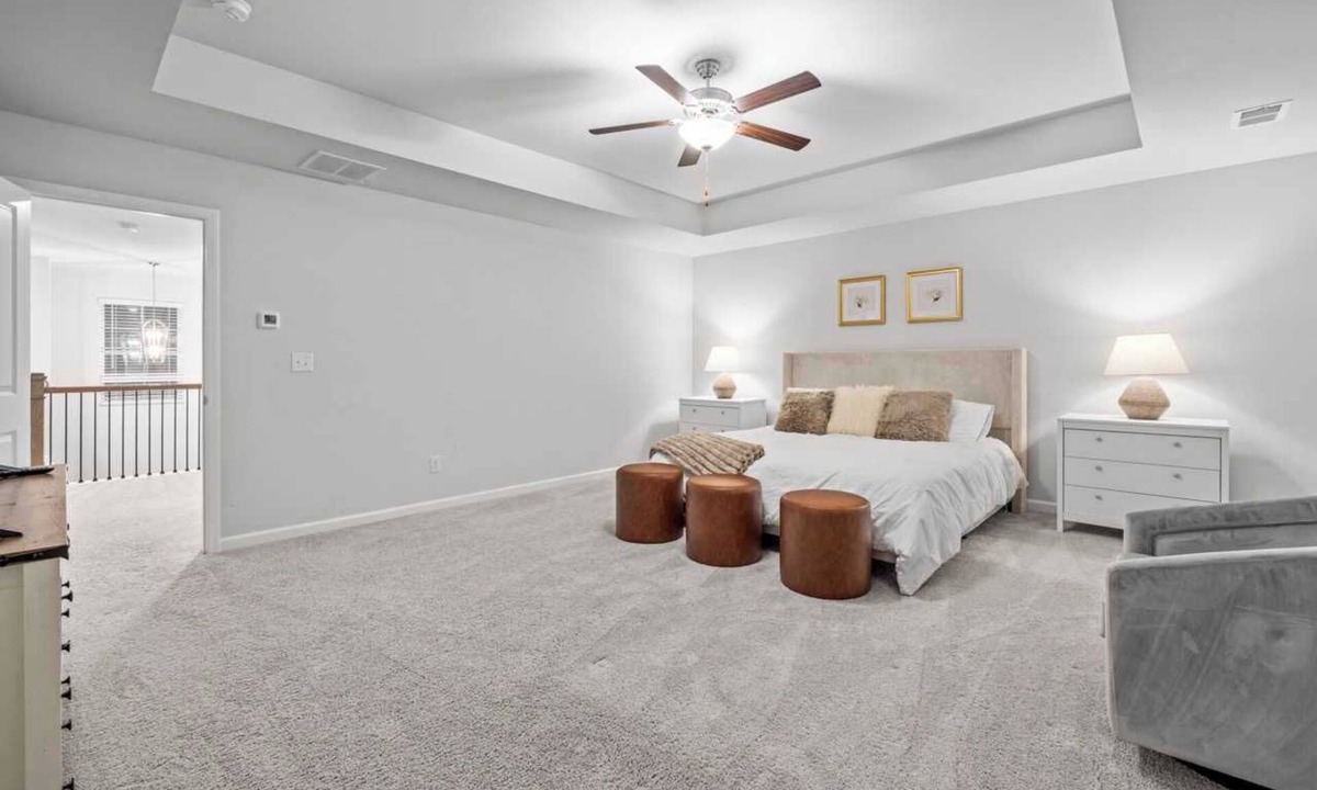 Grayson House | Cozy 5B3B Getaway｜Flexible Lease｜Dedicated Office｜Pet-Friendly｜Backyard #41952