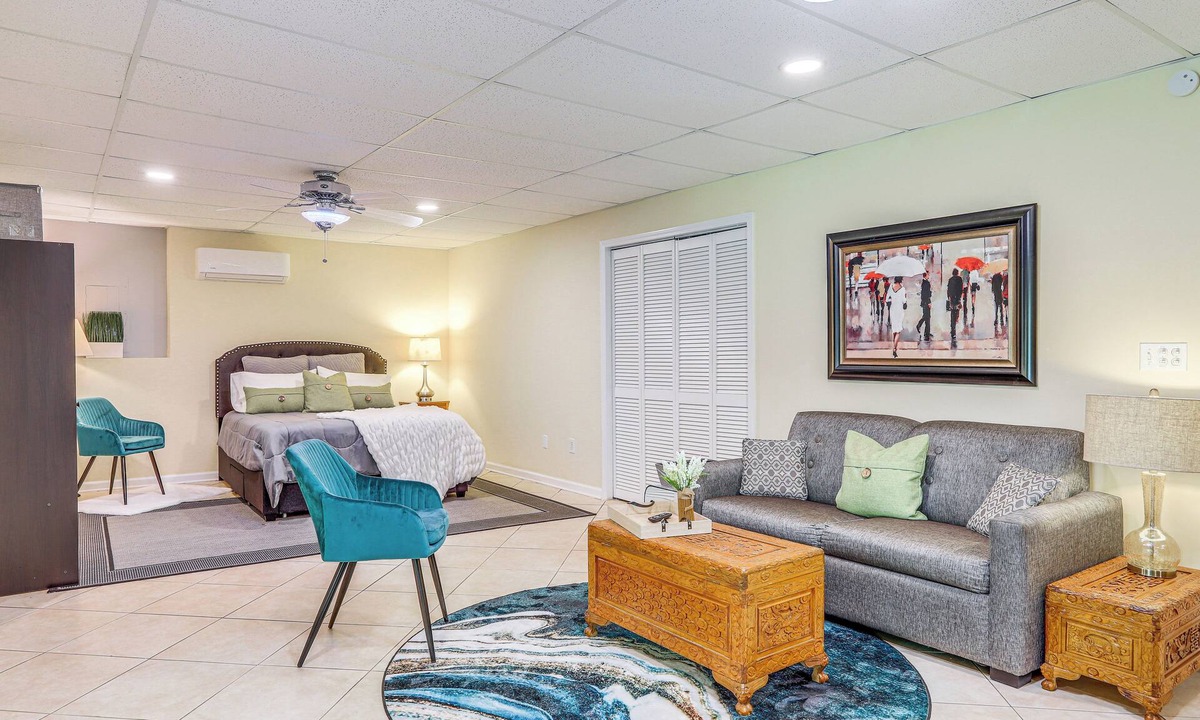 Inman Apartment | Cozy Jonesboro Studio w/Patio ~ 22 Mi to Atlanta!