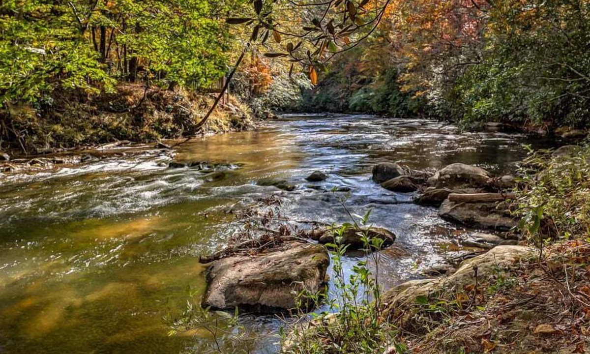 McCaysville Cabin | Fightingtown Creek Retreat - Pet Friendly, Steps to Creek, Hot Tub