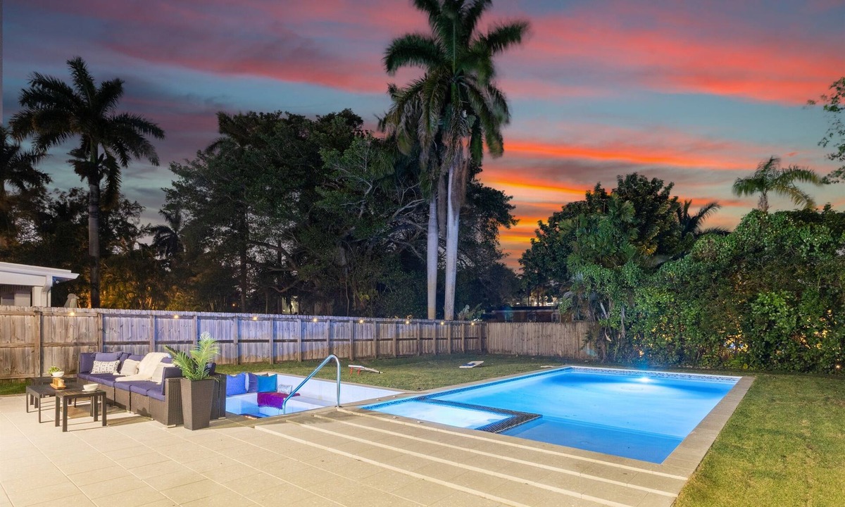 Miami Shores House | Heated Pool, Spa & Fire Pit BNR Vacation Rentals