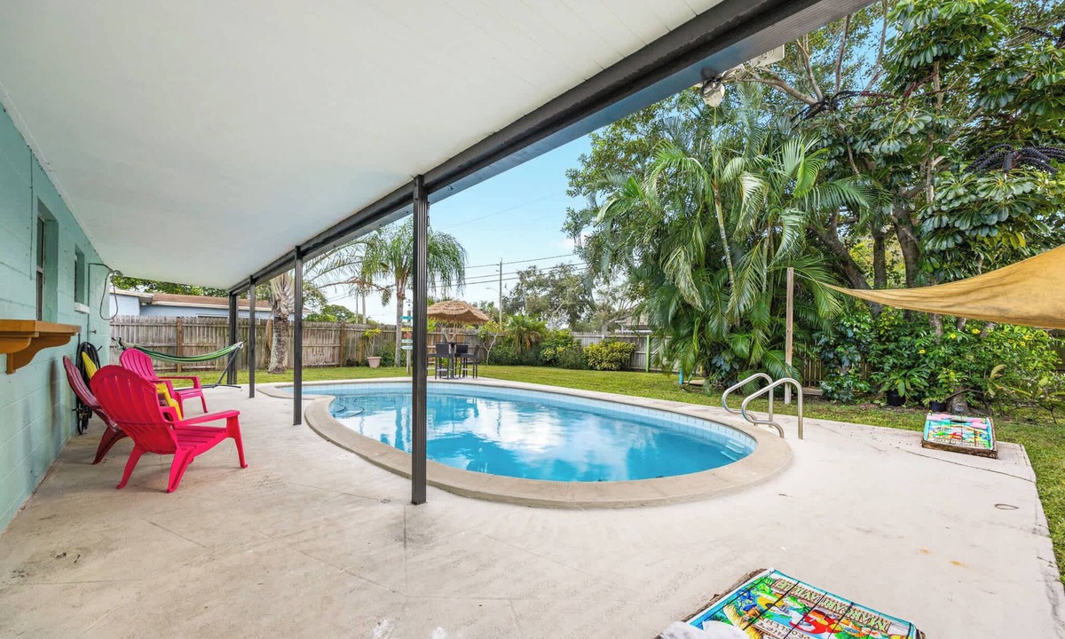 Merritt Island House | Island Escape w/Private Pool & Outdoor Haven