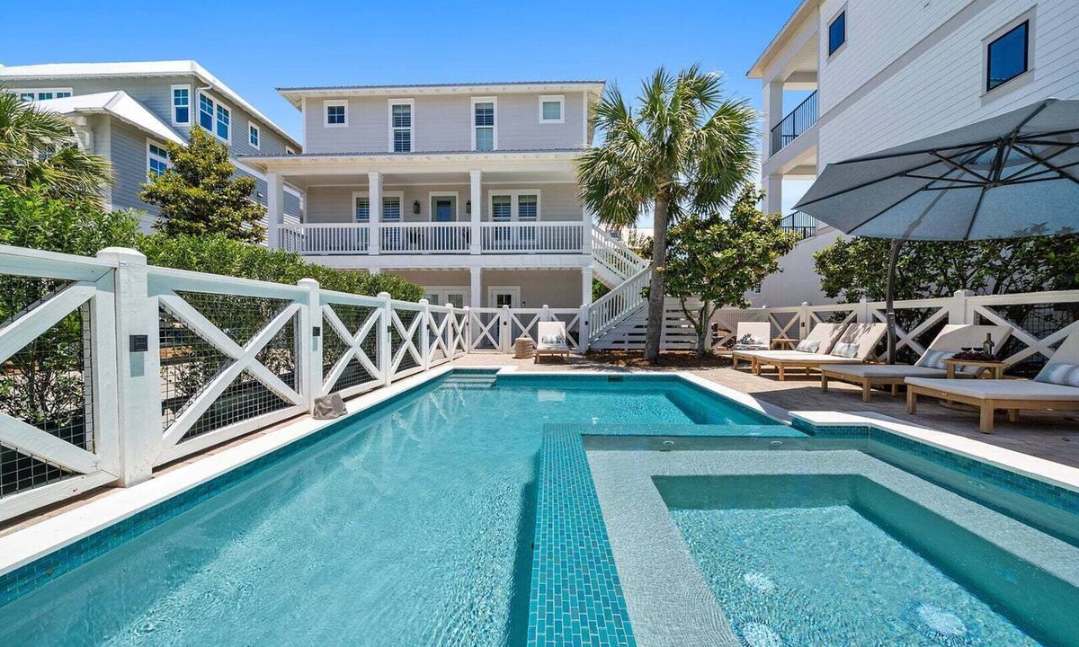 Dune Allen Beach House | Large Family Getaway – Pool, Golf Cart, Sleeps 17