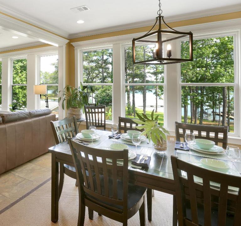 Appling House | Luxury Lakefront Cottage, Clarks Hill Lake with deep water dock year round