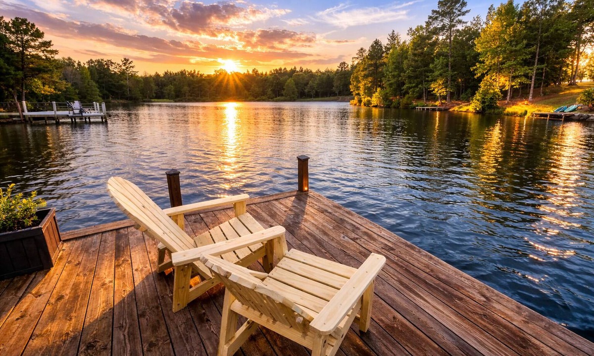 Upatoi House | Luxury Lakefront Home with Pool, Game Lounge & Private Pier