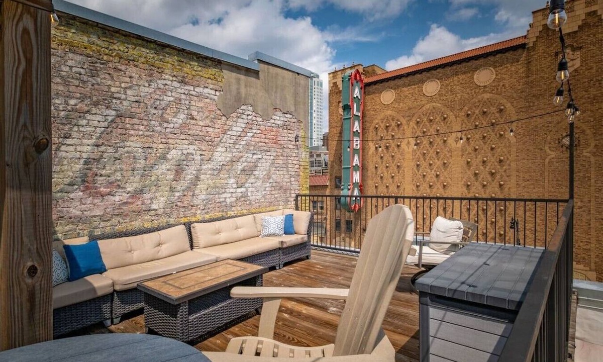 Civil Rights Historic District Apartment | Luxury Penthouse Loft with Private Rooftop Deck