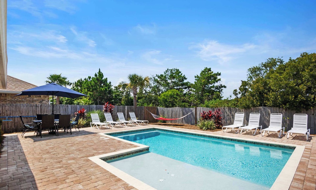 Miramar Beach House | Miramar Beach Oasis | Heated Pool, Golf Cart & Pad
