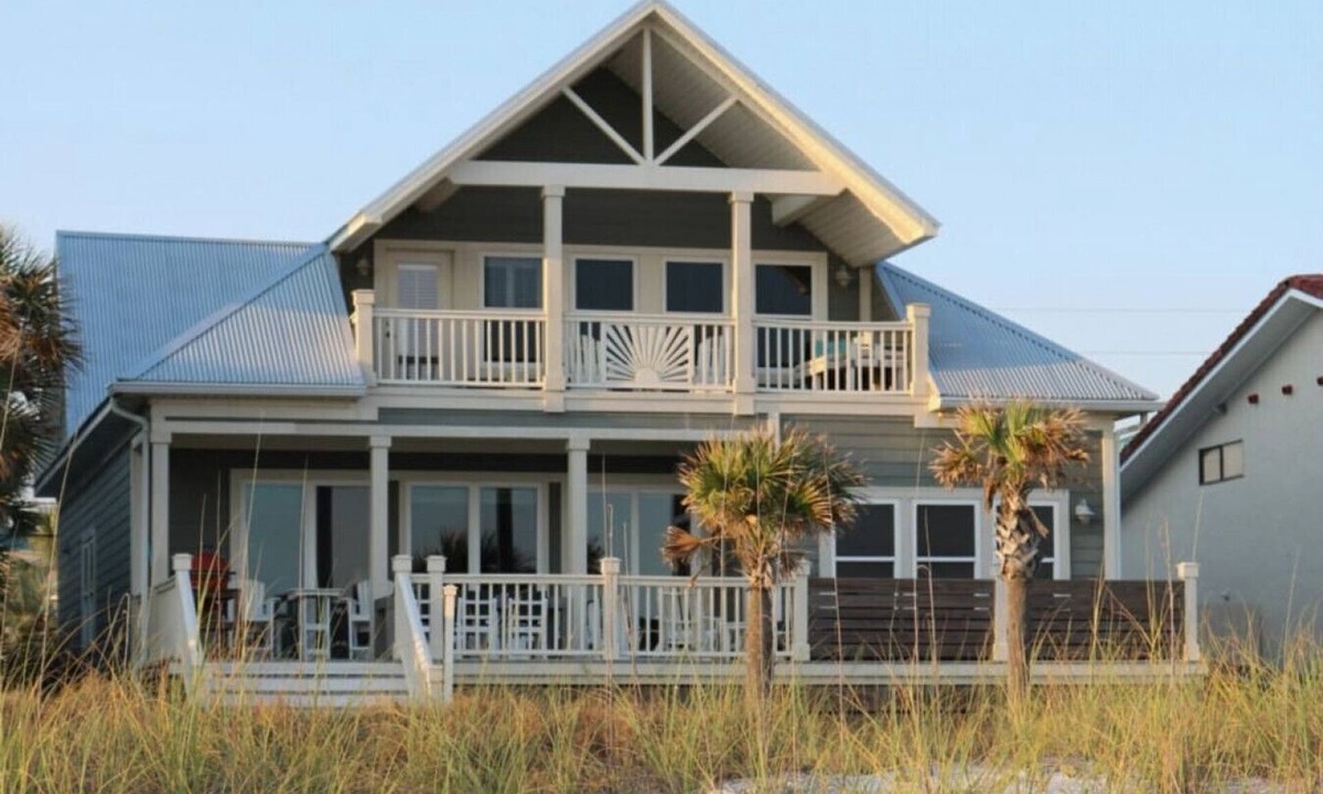 West Panama City Beach House | Newly Renovated! Luxurious, Beach Front, Swim Spa