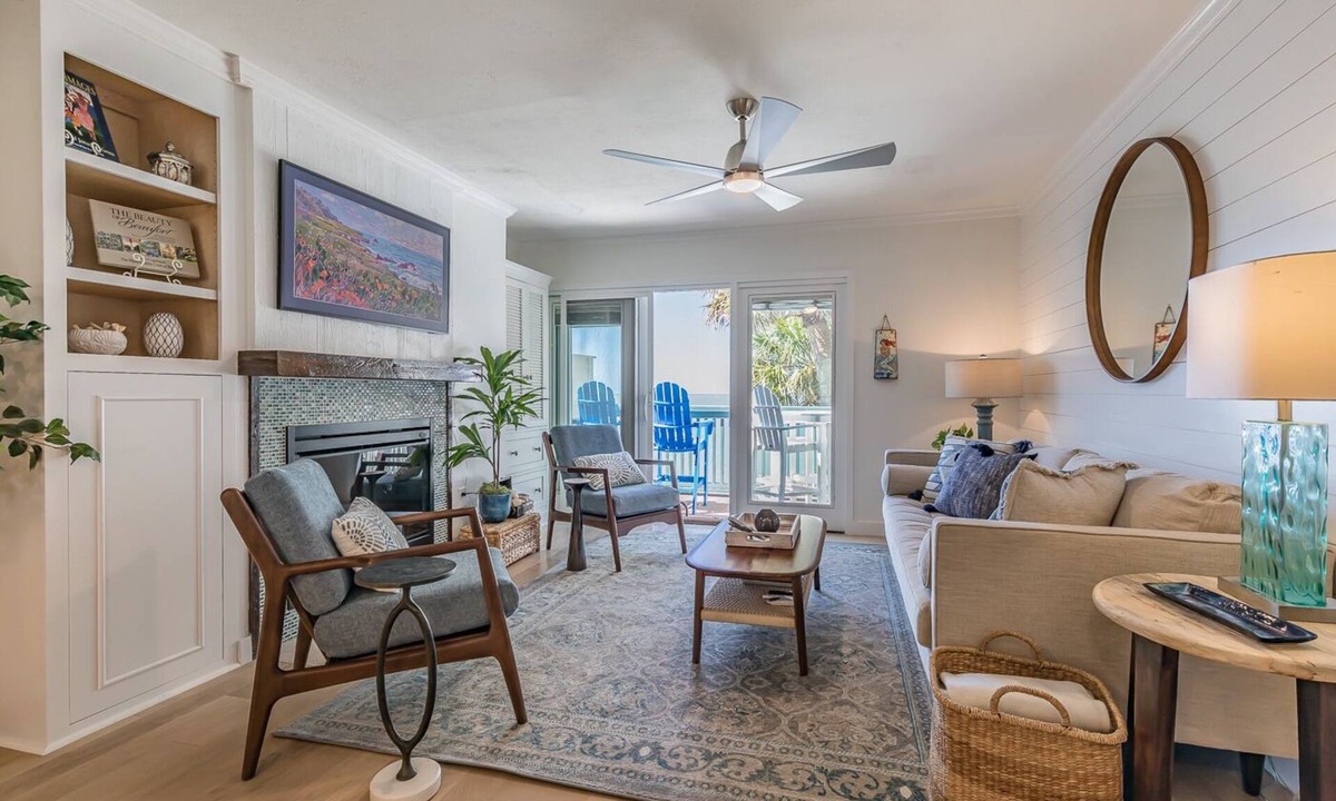 Saint Helena Island Villa | Ocean Front 3 Bedroom Villa, 4 seat golf cart included - 650 Newhaven
