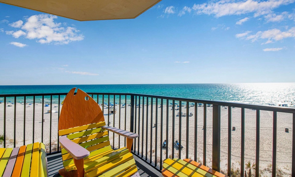 Panama City Beach Condo | Ocean Front. Directly on the beach
