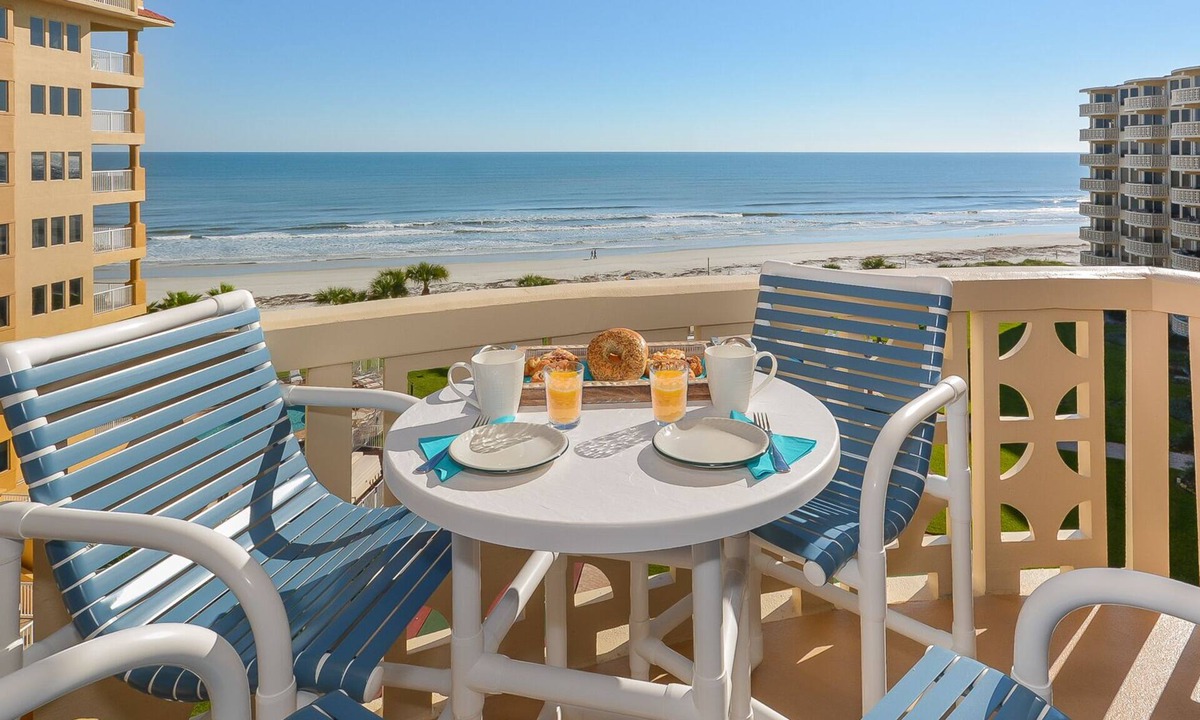 New Smyrna Beach Condo | Oceanfront End Unit w/Sunrise & Sunset Views - Walk to Flagler Ave