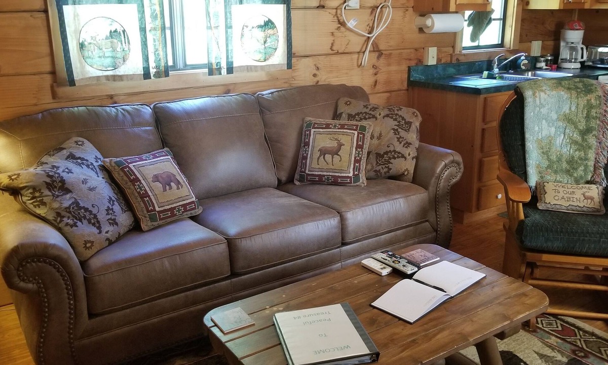 Franklin Cabin | Peaceful Treasure 2/Bed Riverfront Cabin in Franklin NC