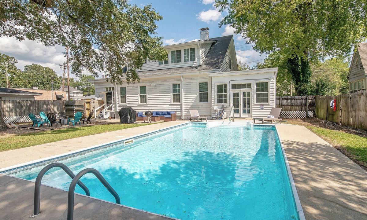 Columbus House | Pool Haven & Fire Pit Nights-13 min to Ft Benning & 5 min to Downtown-Riverwalk