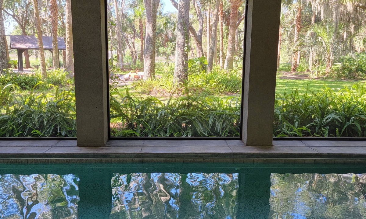 Saint Simons Island Apartment | Private hot tub and seasonally heated pool.