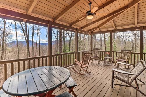 Sapphire House | Private Sapphire Valley Resort Cabin w/Mtn Views!