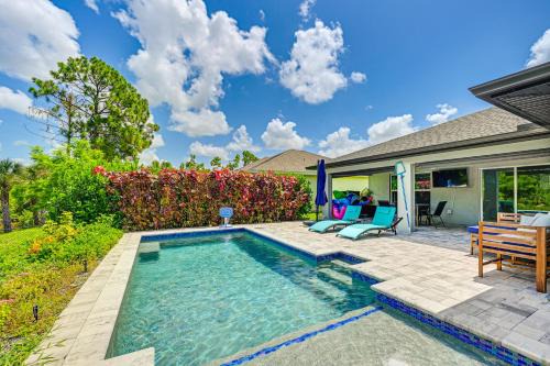 North Port House | Saltwater Pool & Game Room: Gulf Coast Retreat