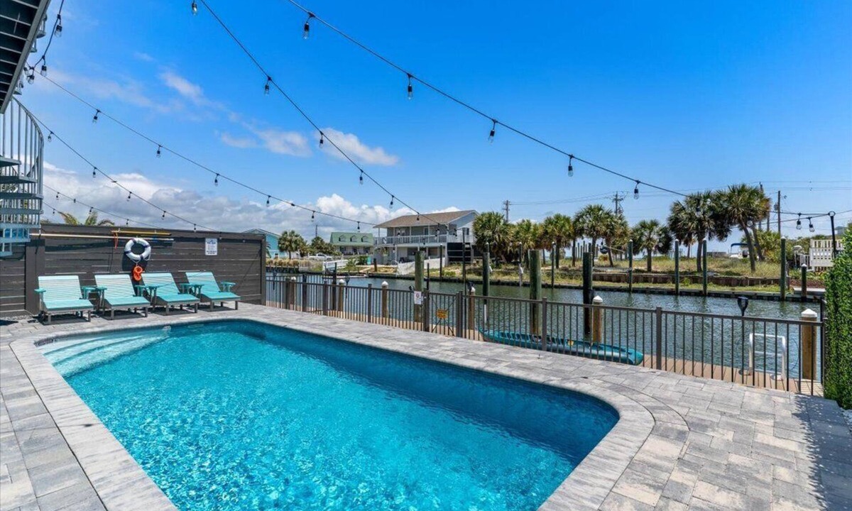 Navarre Beach House | "Salty Sue" Luxury Waterfront Home, Pool, Boat Dock, Game Room