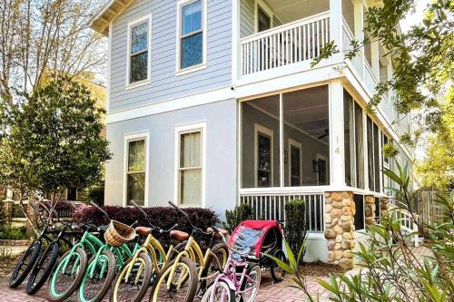 Grayton Cove House | Sand Reef Cottage - Grayton Beach, Dune Lake Swimming, Bikes, Free Tram