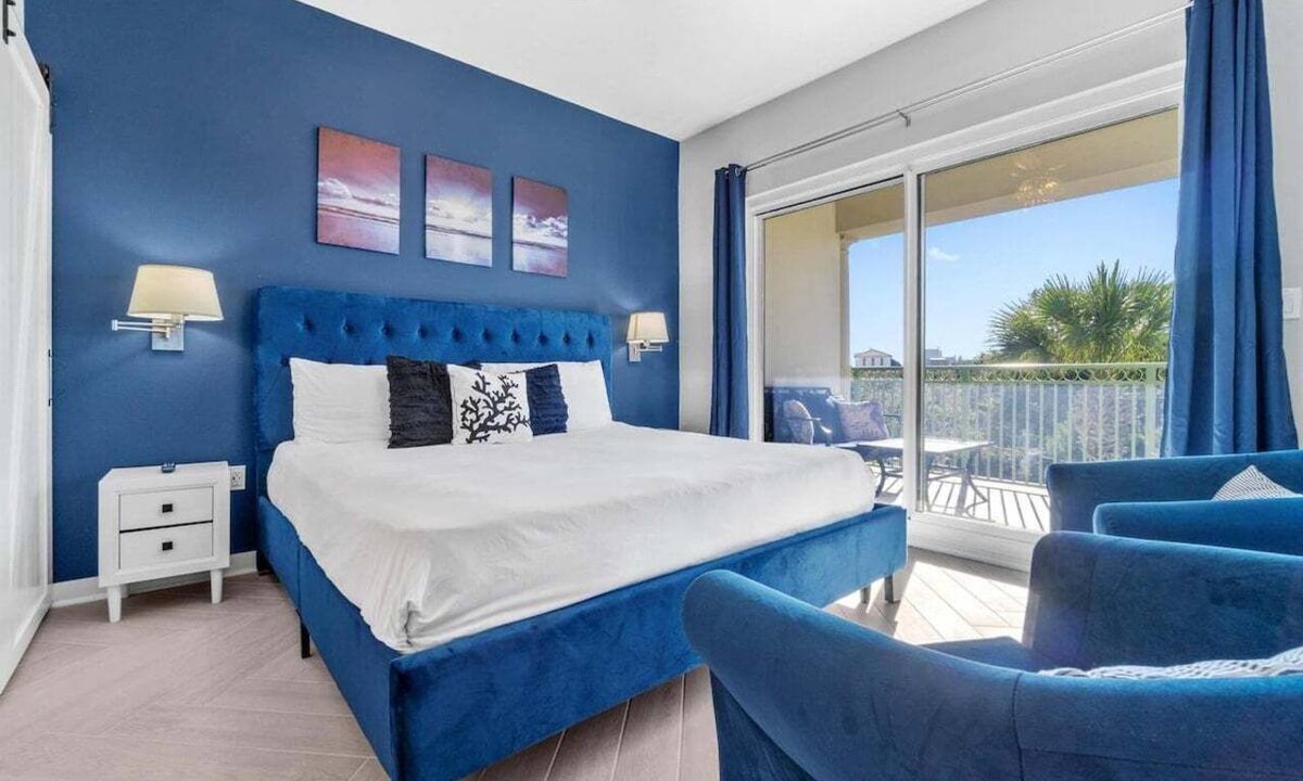 Rosemary Beach Condo | Sea Pointe 30A 200–Balcony–Sleeps 2