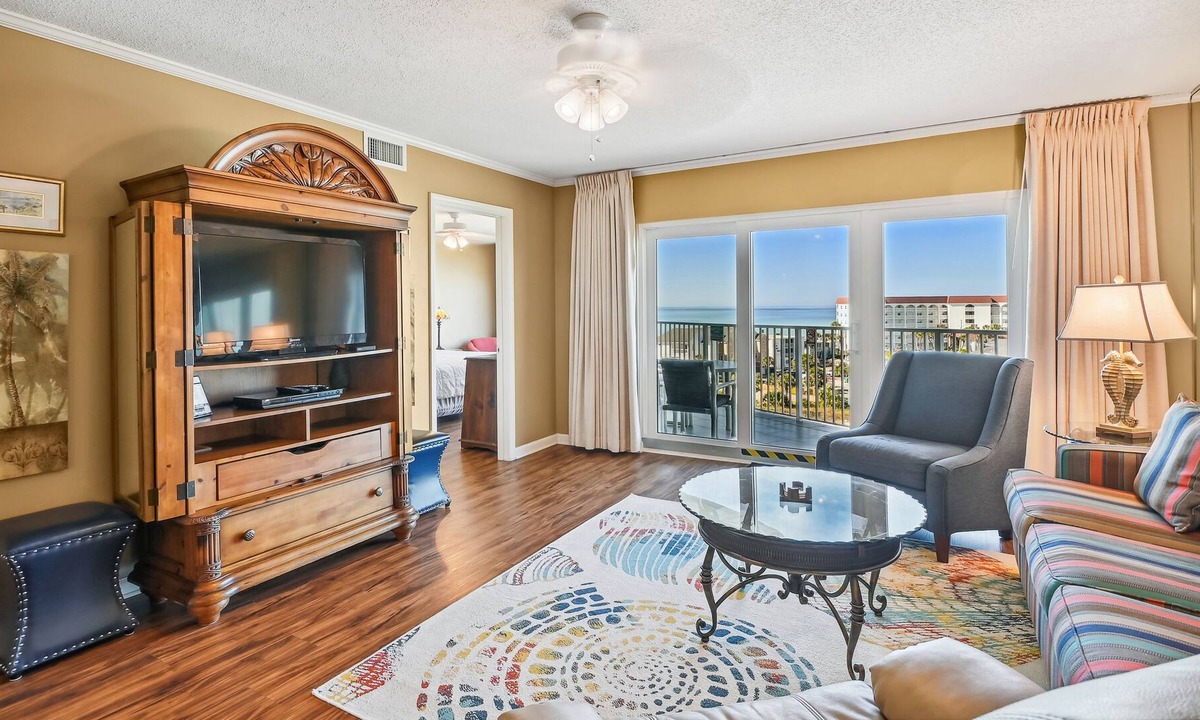 Fort Walton Beach Condo | Seacrest 708 is a Gulf Front 2 BR on Okaloosa Island