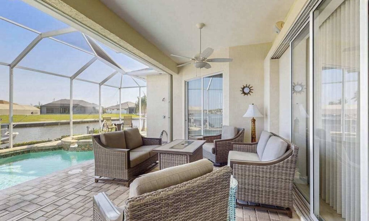 South Gulf Cove House | Serene and elegant with heated pool, water views, family and dog friendly, W/D