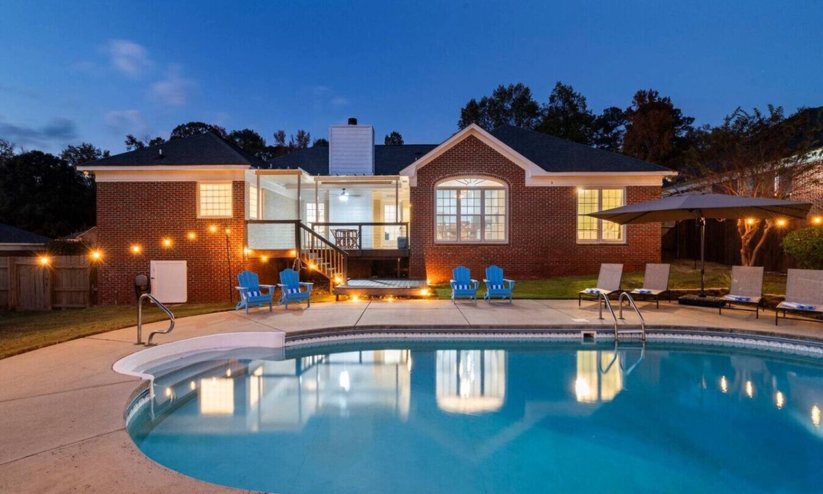 Fortson House | The Southern Haven · Pool Retreat Near Fort Moore
