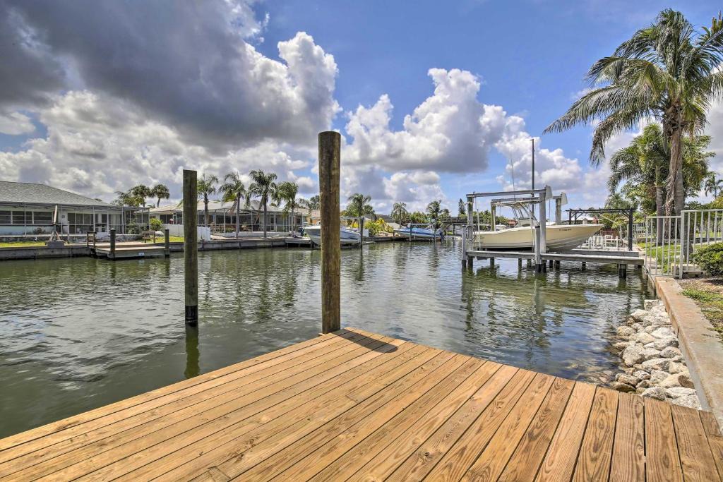 Bal Harbour House | Updated Apollo Beach Home with New Dock and Hot Tub!