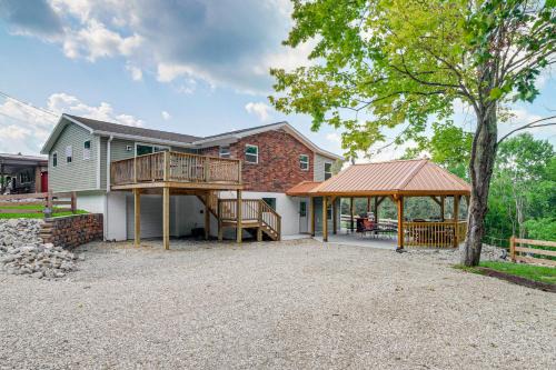 Cub Run House | Waterfront Escape in Cub Run w/Deck & Hot Tub!