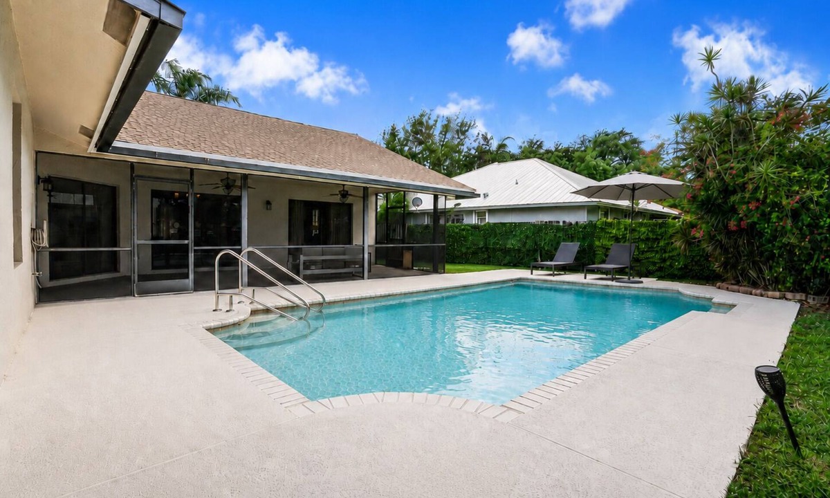 Wellington House | Wellington Pool Home Near WEF 4BR Heated Pool Sleeps 8+