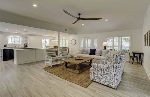 Oceanside House | 17 Green Heron - 3rd Row (93 yard walk) to the Ocean and a Private Pool