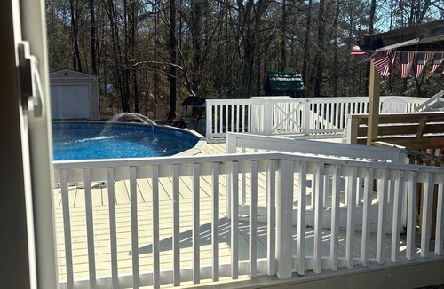 Crawford County House | 2-bedroom house with Pool, Fort Valley GA with AC and charm Quiet Country Life!