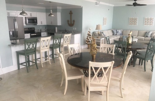 Daytona Beach Shores Condo | #203 Direct Ocean Front 2nd Floor, 2 King , 1 Queen Murphy, Dog Free 20#