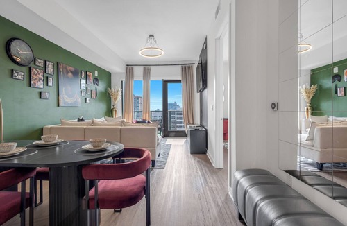 Midtown Apartment | 22nd floor Luxury Midtown ATL haven—2mi from FIFA