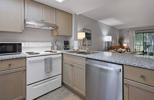 Montgomery Condo | 2bd/2ba Condo * Renovated * Pool *30 day+ stays