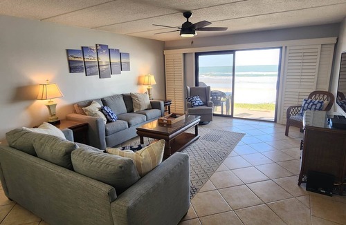 Crescent Beach Condo | 461 Fun in the Sun 3 Bdrm Oceanfront Ground floor