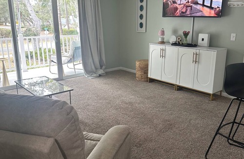 Demere Park Condo | A8 Ocean Walk - 1 bed 1 bath beautiful street view, steps to heated pool.
