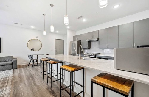 SoNo Apartment | Accessible Two-Bedroom Apartment w/Balcony