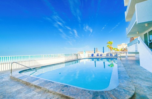 Redington Beach Condo | Affordable, Gulf-View Condo on Quiet Beach. Distinct Open Architecture!
