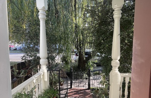 Faubourg Delachaise House | Artist's Abode in Uptown with bikes- Double Shotgun Style